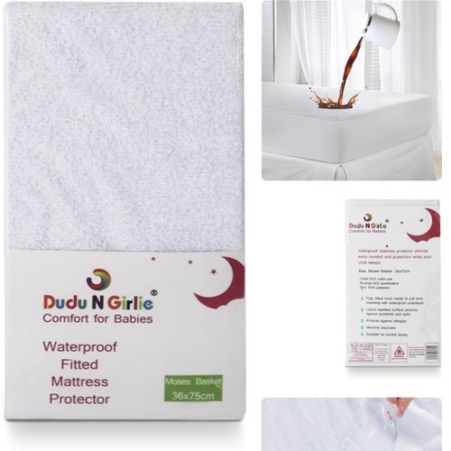 Moses basket cotton - basket, waterproof