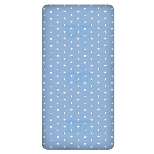 Blue fitted sheet fit moses - blue,
