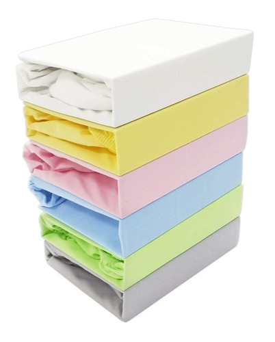 Jersey fitted sheet 100 cotton - fitted,