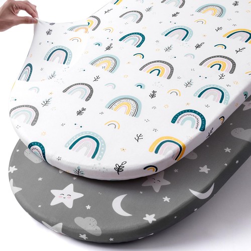Stretch fitted bassinet sheet - stretch,