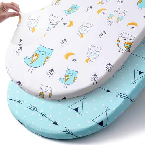 Stretchy bassinet sheet set - bassinet,